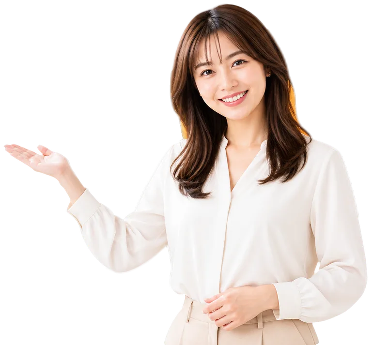 職務経歴書の書き方を案内するキャリアアドバイザーの女性